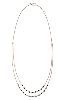 Sethi Couture Jillian Double Strand Necklace in 18K Rg