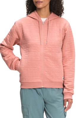 The North Face Long's Peak Zip Jacket in Rose Dawn White Heather