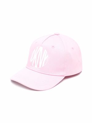 Dkny Kids logo-print baseball cap - Pink