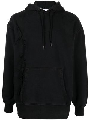 Han Kjøbenhavn stitch-detail hoodie - Black