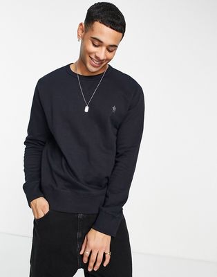 French Connection crew neck sweatshirt in navy