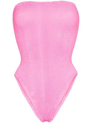 Hunza G Audrey strapless swimsuit - Pink