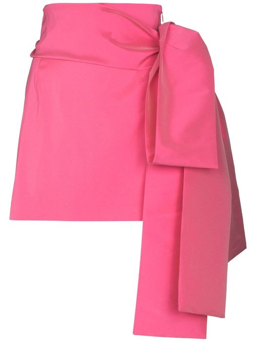 Bernadette Bernard bow mini skirt - Pink