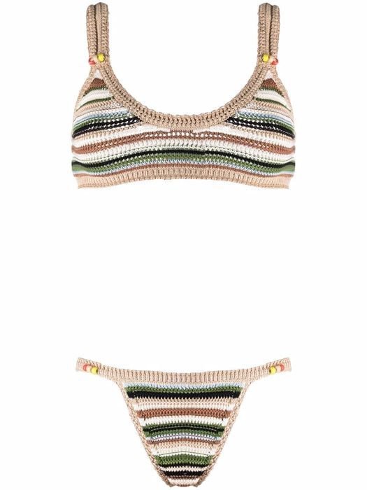 Alanui Beach Break bikini set - Multicolour