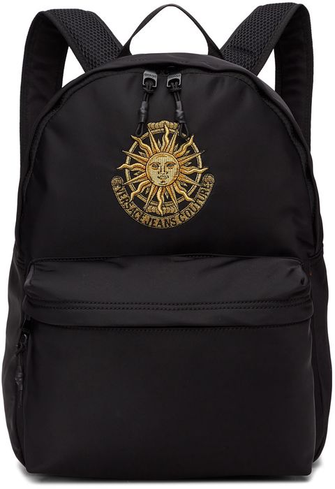 Versace Jeans Couture Black Sun Main Backpack