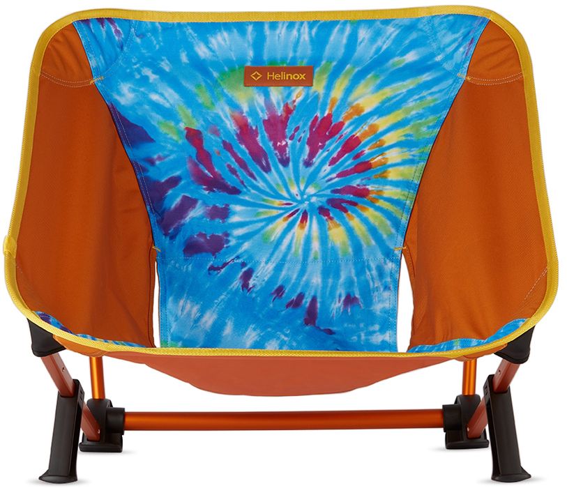Helinox Orange Tie-Dye Incline Festival Chair