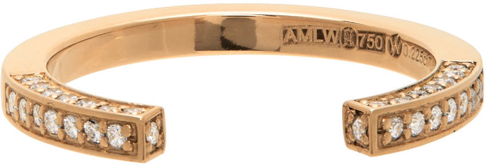 Annette Welander Gold Diamond Ring