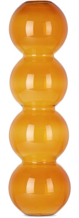 Valeria Vasi Orange Bubbles Ambar Vase