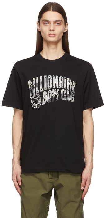 Billionaire Boys Club Black Camo Arch Logo T-Shirt