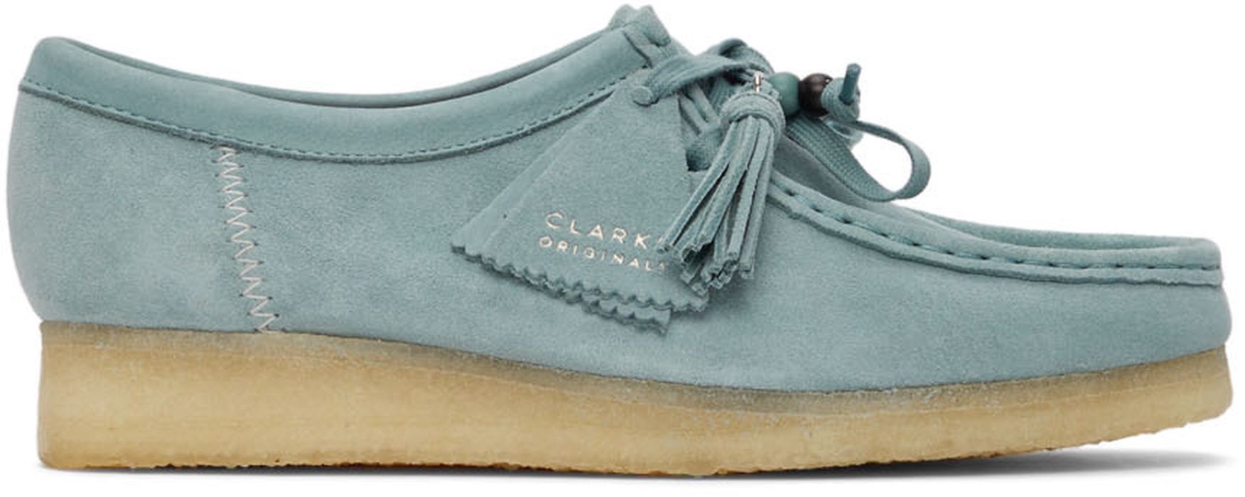 Clarks Originals Blue Wallabee Derbys