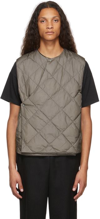 Remi Relief Grey Quilted Outdoor Vest