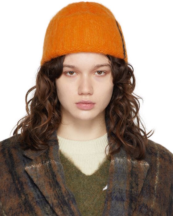 ADER error Orange Rivington Beanie