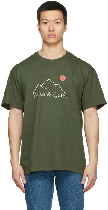 Museum of Peace & Quiet Green 'L'Horizon' T-Shirt