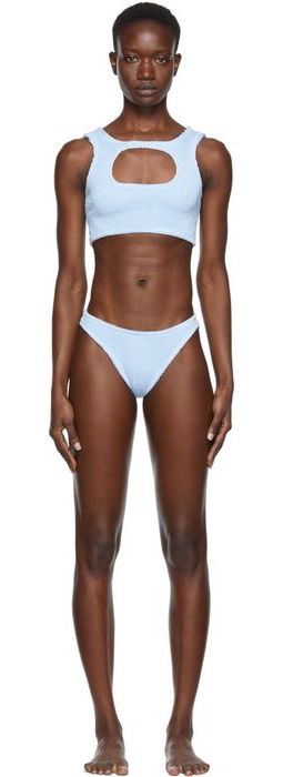 RIELLI SSENSE Exclusive Blue Sahara Bikini