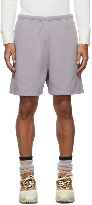 Heron Preston for Calvin Klein Grey Season 2 Fleece Shorts