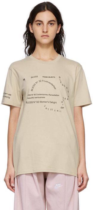Bless Beige Nº69 Lost In Contemplation Multicollection II T-Shirt