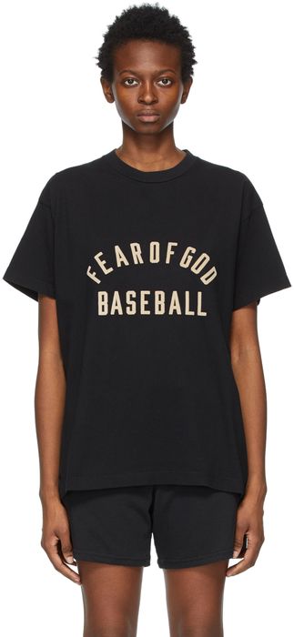 Fear of God Black 'Baseball' T-Shirt