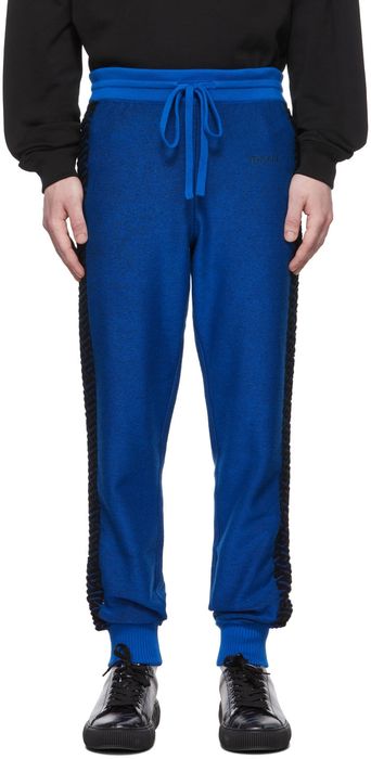 Versace Blue La Greca Lounge Pants