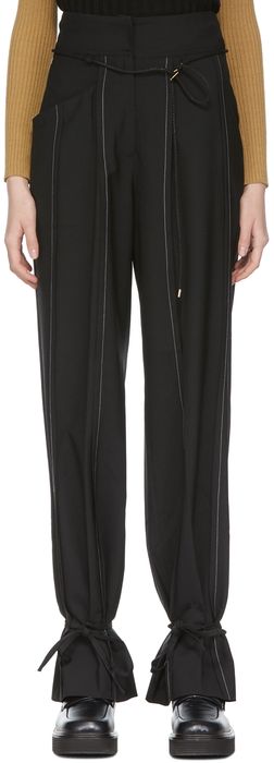 Andersson Bell SSENSE Exclusive Black Katina Trousers