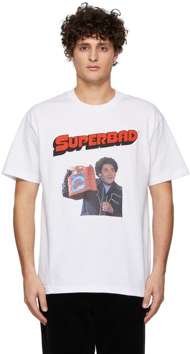 WACKO MARIA White 'Superbad' Guilty Parties T-Shirt