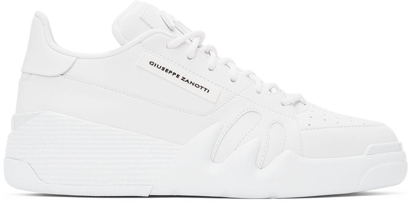 Giuseppe Zanotti White Talon Sneakers
