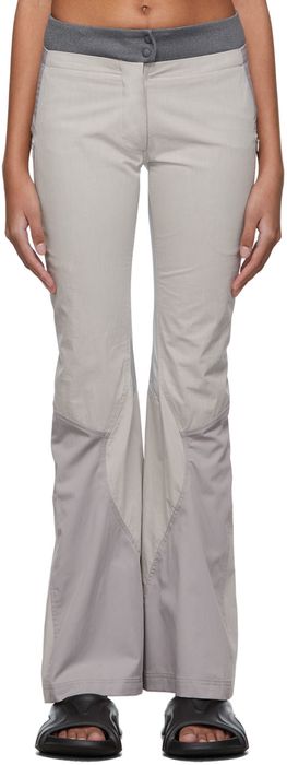 Hyein Seo Grey Low Rise Trousers