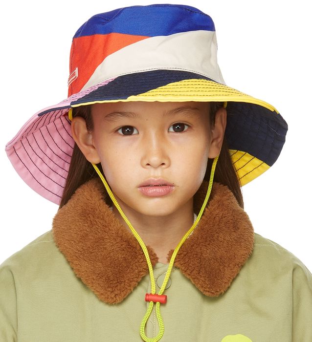 Bobo Choses Kids Multicolor Color Block Bucket Hat