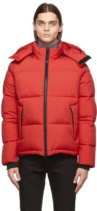 The Very Warm Red Puffer Jacket