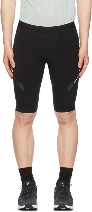 Soar Running Black Half Tights Shorts