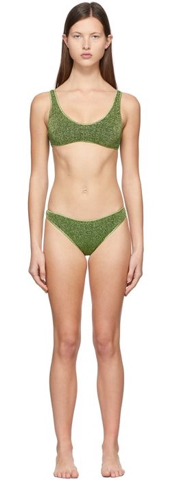 Oséree Green Lumière Sporty Bikini