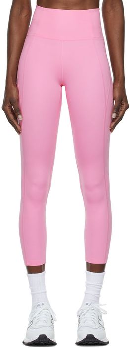Girlfriend Collective SSENSE Exclusive Pink High-Rise Compressive Leggings