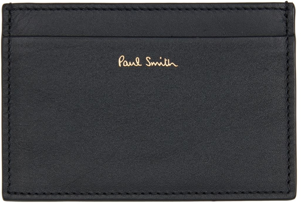 Paul Smith Multicolor Signature Stripe Card Holder