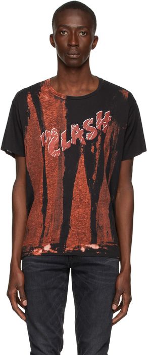 R13 Black & Red 'The Clash' Boy T-Shirt