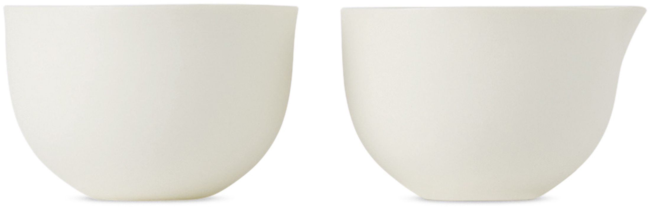 Mud Australia Off-White Sugar Bowl & Pitcher Set