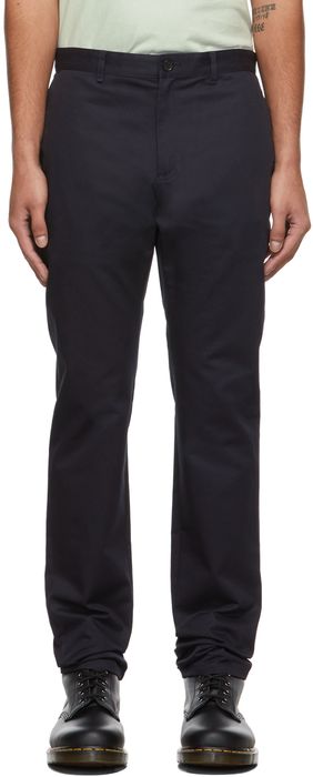 A.P.C. Navy Classic Chino Trousers