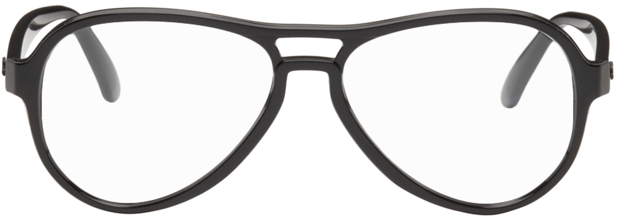 Ray-Ban Black Acetate Vagabond Glasses