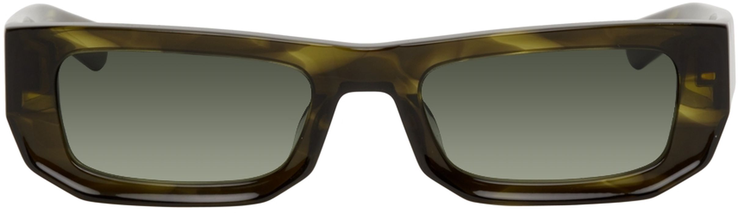 FLATLIST EYEWEAR Green Bricktop Sunglasses