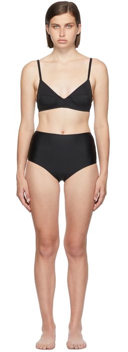 Nu Swim Black Clove & Basic High Bikini