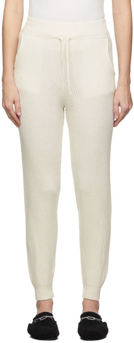rag & bone White Cashmere Pierce Lounge Pants