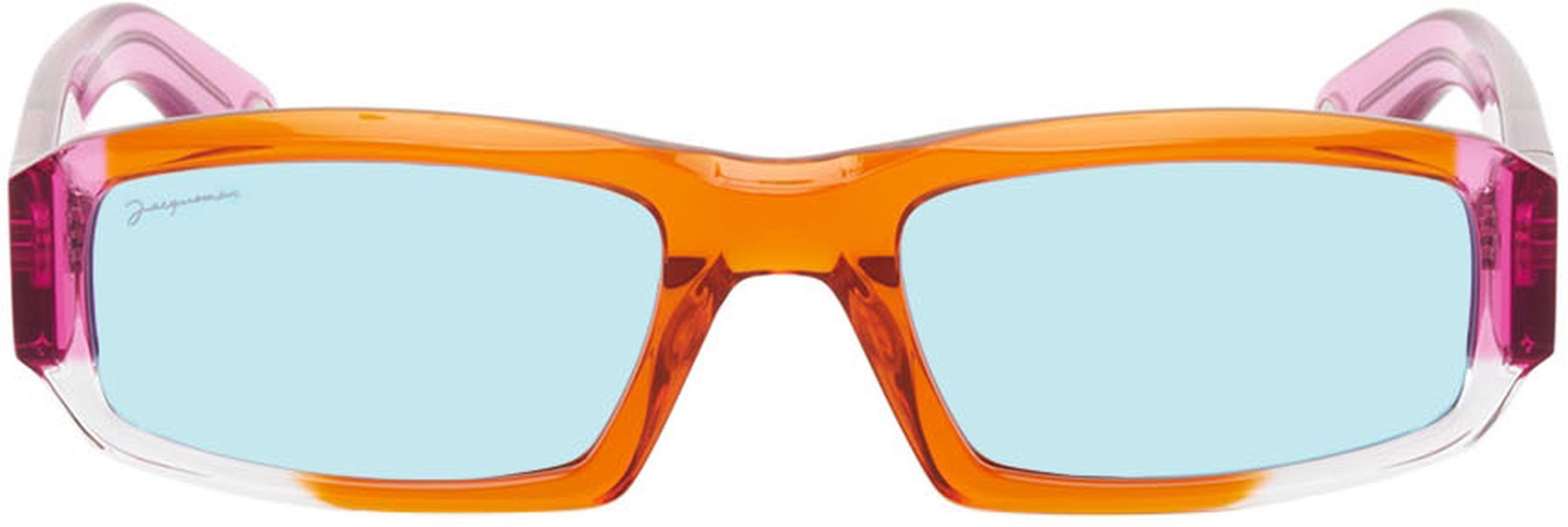 Jacquemus Orange 'Les Lunettes Altu' Sunglasses