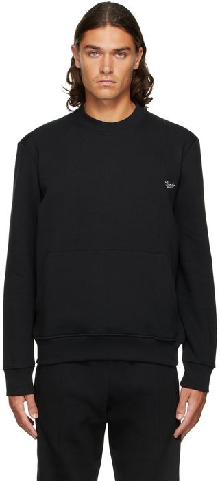 Ermenegildo Zegna Black Reconnect Mono Pocket Sweatshirt