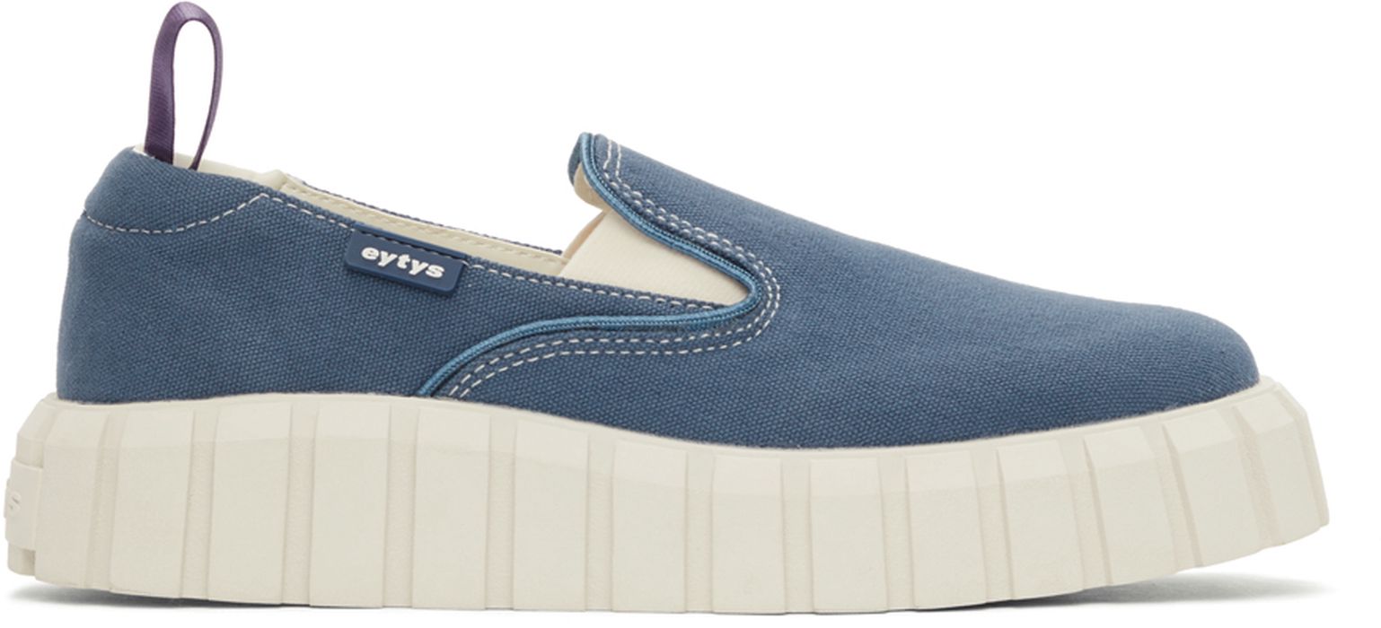 Eytys Navy Odessa Slip-On Sneakers