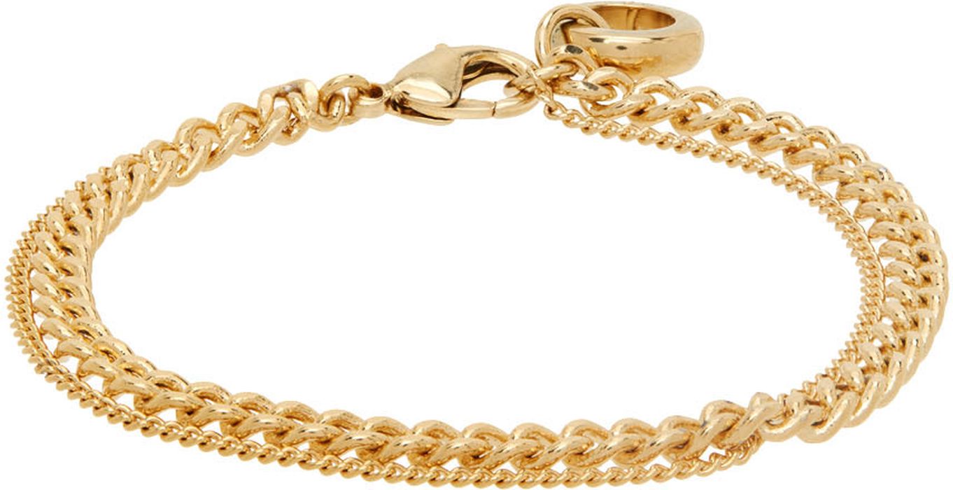 A.P.C. Gold Minimalist Bracelet