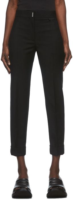 Givenchy Black Mohair Tailor Trousers