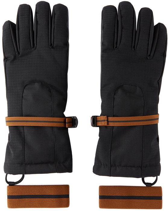 ZEGNA Black Ripstop Gloves