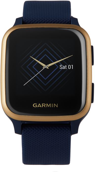 Garmin Navy & Gold Venu Sq Music Edition Smartwatch