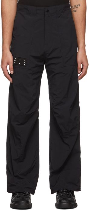 MCQ Black Drawstring Trousers