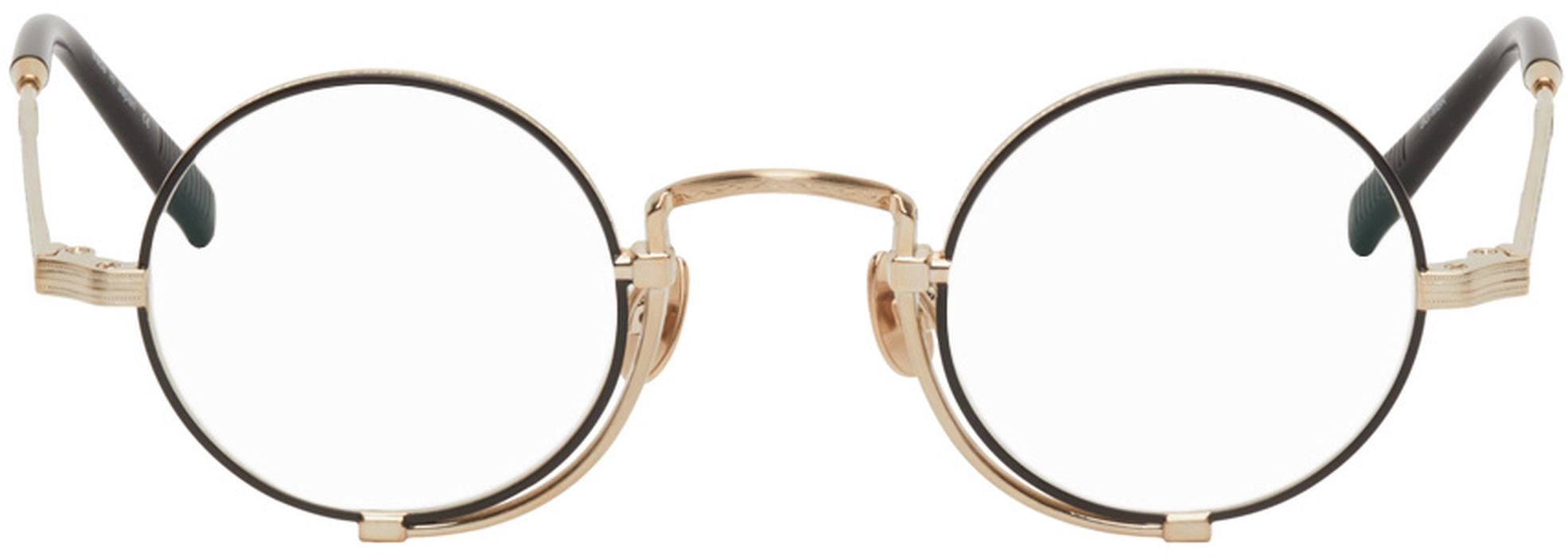 Matsuda Black & Gold 10103H Glasses