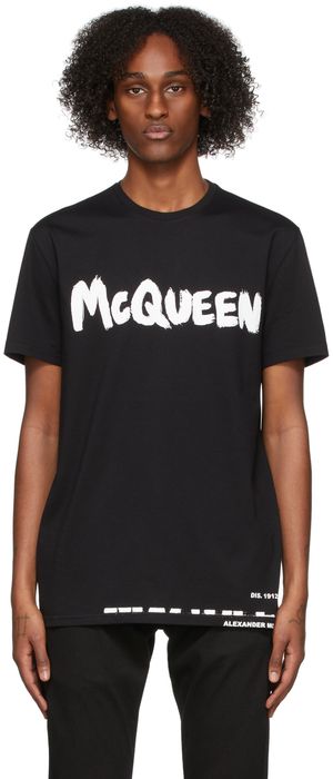Alexander McQueen Black Logo T-Shirt