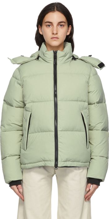 The Very Warm Green Puffer Jacket